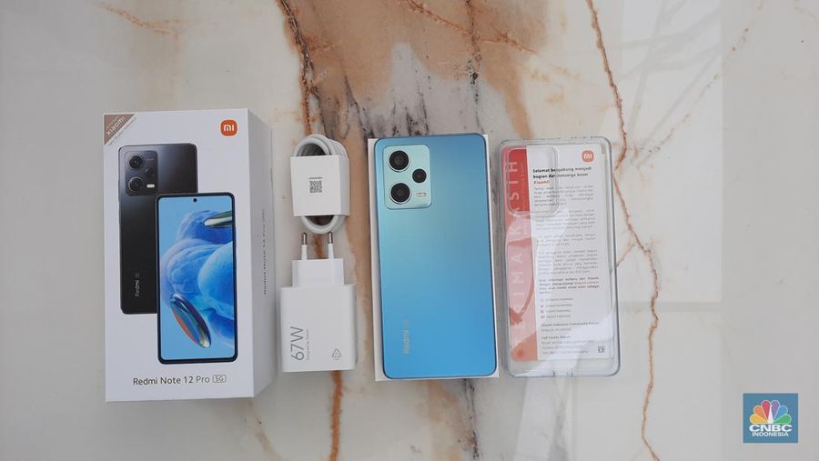 Redmi Note 12 Pro 5G (CNBC Indonesia/Intan Rakhmayanti Dewi)
