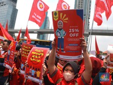 100 Ribu Buruh Mau Kepung Istana Negara, Minta Ini ke Jokowi