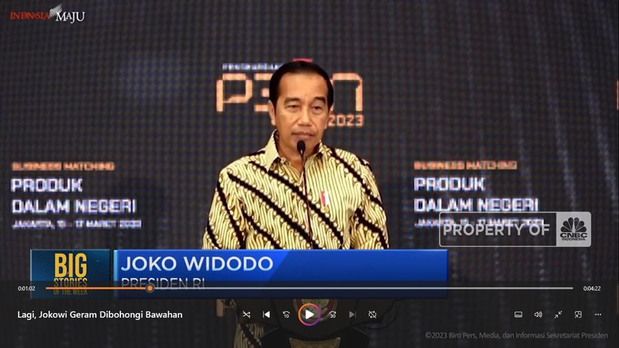 Lagi, Jokowi Dibohongi Bawahan (CNBC Indonesia TV)