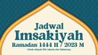 Catat! Jadwal Imsyak Wilayah DKI Jakarta Sabtu 25 Maret 2023