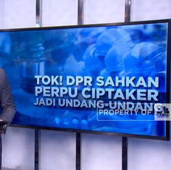 Video: Tok! DPR Sahkan Perppu Ciptaker Jadi Undang-Undang