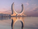 Penampakan 2 Hotel Mewah Gedung Kembar di Qatar