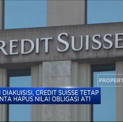Video: Sah! Obligasi AT1 Credit Suisse Resmi Dihapus!