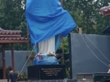 Awal-Mula Patung Bunda Maria di Kulon Progo Ditutup Terpal