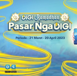 Ramadan Pasar NgaDIGI, Belanja ke Pasar Dapat Hadiah