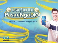 Ramadan Pasar NgaDIGI, Belanja ke Pasar Dapat Hadiah