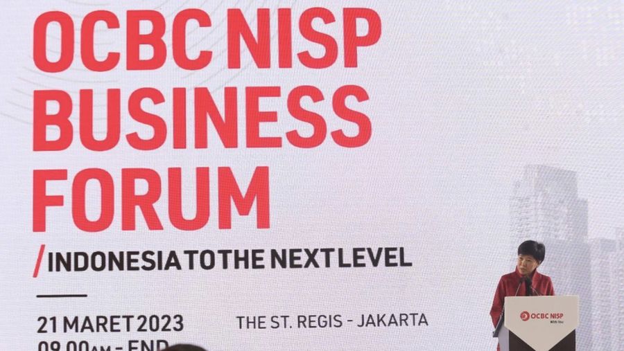 Bank OCBC NISP menyelenggarakan acara OCBC NISP Business Forum 2023.