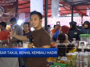 Pasar Takjil Benhil Kembali Hadir