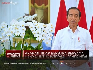 Jokowi: Larangan Bukber Hanya Untuk Internal Pemerintah