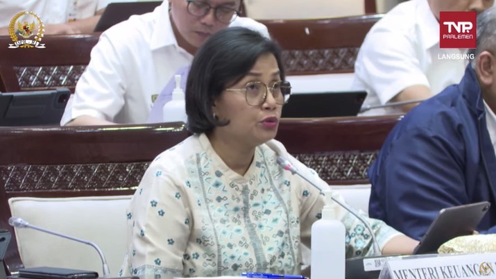 Komisi XI DPR RI raker dengan Menteri Keuangan RI (Tangkapan layar youtube) Komisi XI DPR RI raker dengan Menteri Keuangan RI (Tangkapan layar youtube)