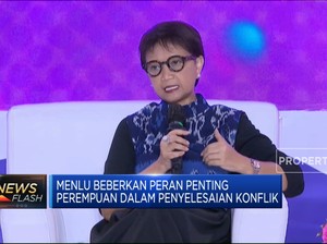 Menlu Ungkap Peran Penting Perempuan di Penyelesaian Konflik