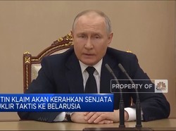 Putin Klaim Akan Kerahkan Senjata Nuklir Taktis Ke Belarusia