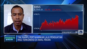 IHSG Awal Pekan Terkoreksi, Masih Terimbas Kebijakan The Fed?