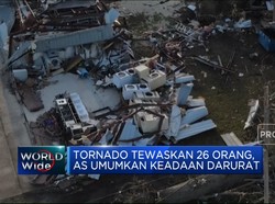 Video: Tornado Tewaskan 26 Orang, AS Umumkan Keadaan Darurat