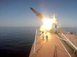 Penampakan Rudal Supersonik Rusia Uji Tembak di Laut Jepang