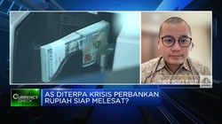 AS Diterpa Krisis Perbankan, Rupiah Bisa Terus Menguat?