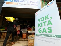 BRI Bikin Pasar Percontohan Pengelolaan Sampah di Rogojampi