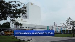 Peresmian Pabrik Bahan Baku Susu Tempo