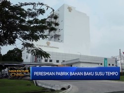 Peresmian Pabrik Bahan Baku Susu Tempo