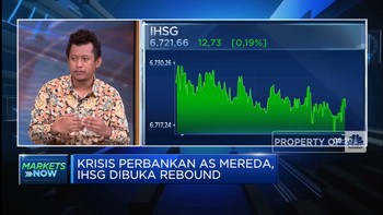 IHSG Sukses Rebound, Sentimen Krisis Bank di AS Mereda?