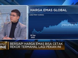 Krisis Global Masih Mengancam, Harga Emas Bisa Cetak Rekor?