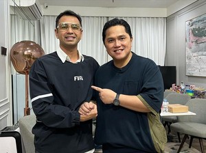 Erick Thohir soal Raffi Ahmad Dituding Pencucian Uang: Dia Kerja Mati-matian