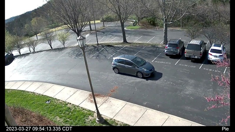 TENNESSEE-SHOOTING/ A still image from surveillance video shows what the Metropolitan Nashville Police Department describe as mass shooting suspect Audrey Elizabeth Hale, 28, arriving by car at The Covenant School carrying weapons in Nashville, Tennessee, U.S. March 27, 2023. Metropolitan Nashville Police Department/Handout via REUTERS THIS IMAGE HAS BEEN SUPPLIED BY A THIRD PARTY. NO RESALES. NO ARCHIVES