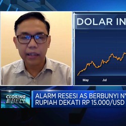 Video: Alarm Resesi AS Menguat, Rupiah Dekati Rp 15.000/USD