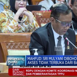 Video: Wah! Mahfud Sebut Sri Mulyani Dibohongi Bawahan