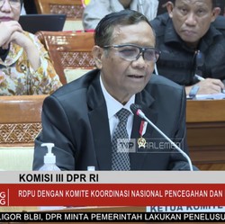 Mahfud Mau RUU Ini Disetujui, DPR: Nangis Semua Kita!