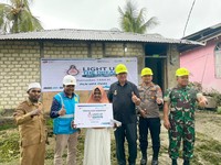 Lewat Donasi Pegawai PLN, 3.024 Rumah Warga Dialiri Listrik