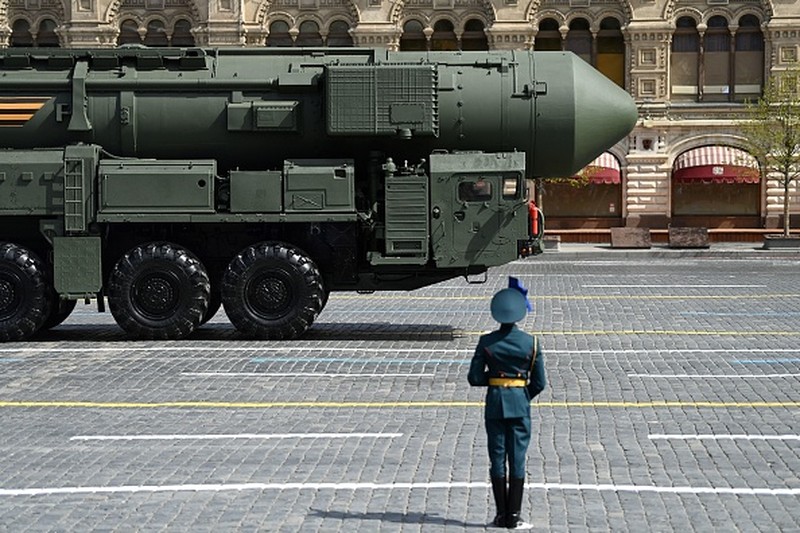 Rudal balistik antarbenua Yars. (Reuters) Rudal balistik antarbenua Yars. (Reuters)