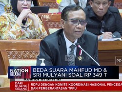 Video: Beda Suara Mahfud MD & Sri Mulyani Soal Rp 349 T