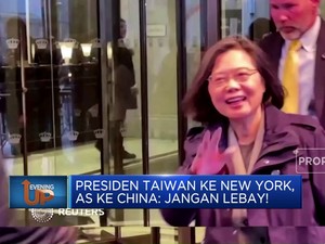 Presiden Taiwan ke New York, AS ke China: Jangan Lebay!