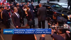 Video: Presiden Taiwan Tiba di New York Amerika Serikat
