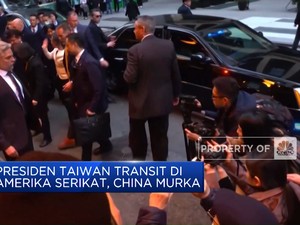 Video: Presiden Taiwan Tiba di New York Amerika Serikat