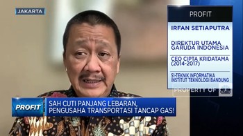Penumpang Mudik Naik 45%, Garuda Siapkan 1,2 Juta Kursi