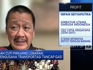 Penumpang Mudik Naik 45%, Garuda Siapkan 1,2 Juta Kursi