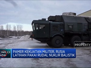 Kerahkan Rudal Balistik, Rusia Gelar Latihan Perang Besar!