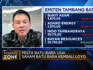 Video: Saham Batu Bara Ambruk Usai 