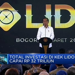 Jokowi Resmikan KEK Lido