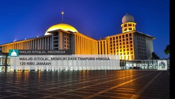 Video: Bikin Bangga, Istiqlal Jadi Masjid ke-4 Terbesar Dunia