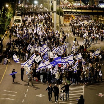 Potret Israel di Ambang Perang Saudara, Negara Genting