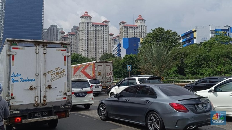 Hasil jepretan Xiaomi Redmi Note 12 Pro 5G Selfie Mode On. (CNBC Indonesia/Tini Bohang)