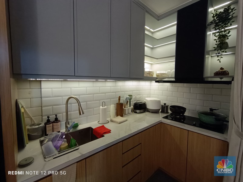 Hasil jepretan Xiaomi Redmi Note 12 Pro 5G Night Mode On. (CNBC Indonesia/Tini Bohang)
