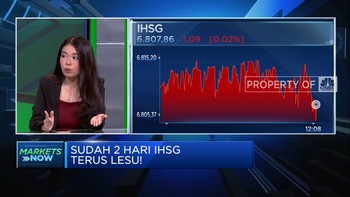 Video: IHSG 2 Hari Lesu, Sentimen Apa Yang Jadi Pemberat?