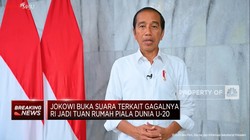 Jokowi Kecewa & Sedih FIFA Batalkan Piala Dunia U-20 di RI