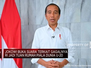 Jokowi Kecewa & Sedih FIFA Batalkan Piala Dunia U-20 di RI