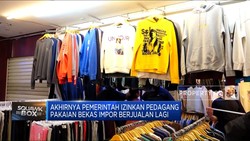 Mendag & Menko UKM Ungkap Nasib Pedagang Thrifting