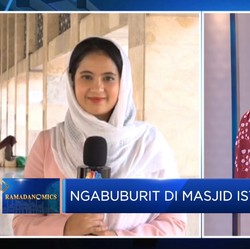 Ngabuburit di Masjid Isqilal, Disiapkan 5.000 Paket Bukber